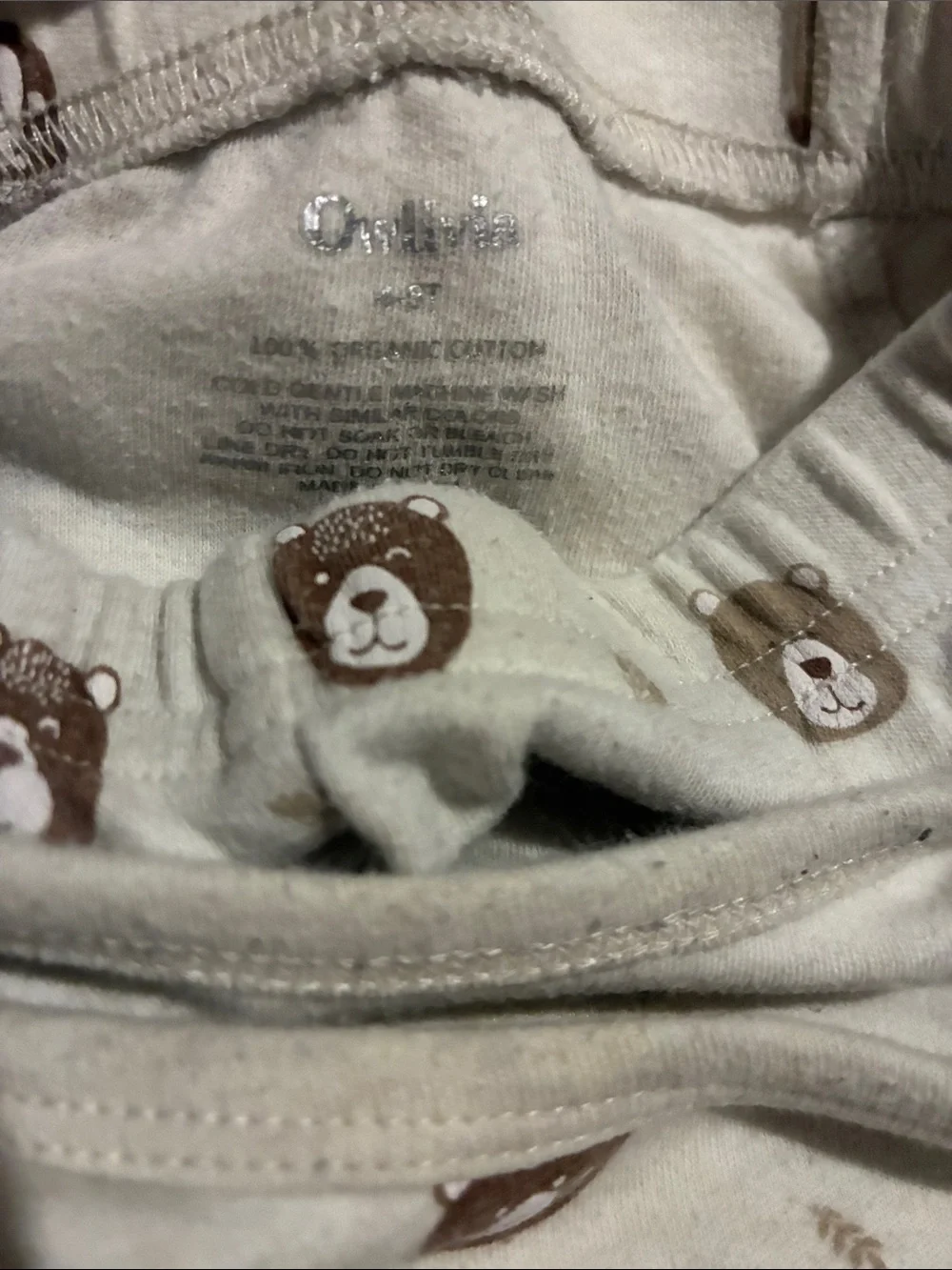 Owlivia Mini Bears Pajama Set